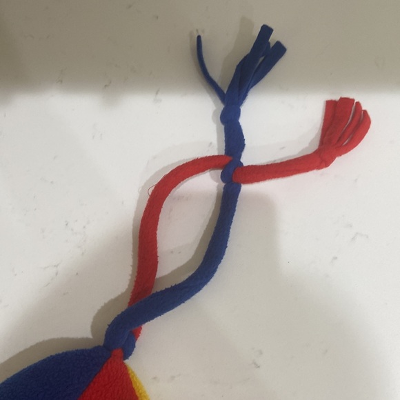 Disney Mickey & Co Mickey Mouse fleece vintage hat blue, red, and gold kids size - Picture 11 of 12